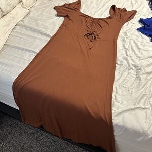 Old Navy Brown Maxi Dress
